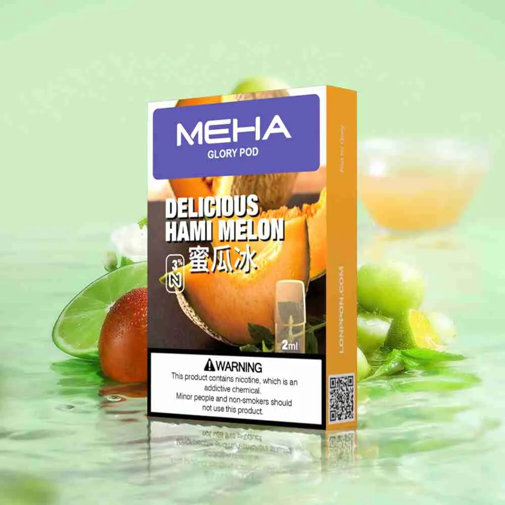 魅嗨-Meha-一代煙彈-蜜瓜冰