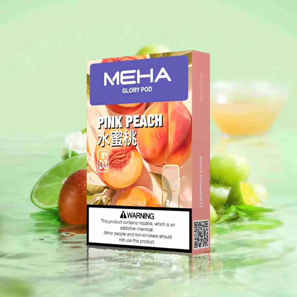 魅嗨-Meha-一代煙彈-水蜜桃