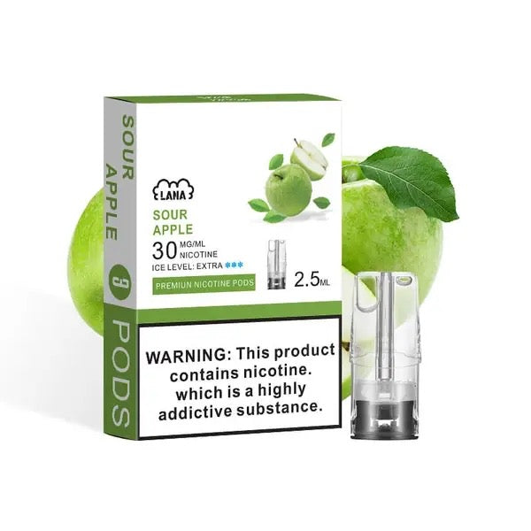 lana一代煙彈-青蘋果